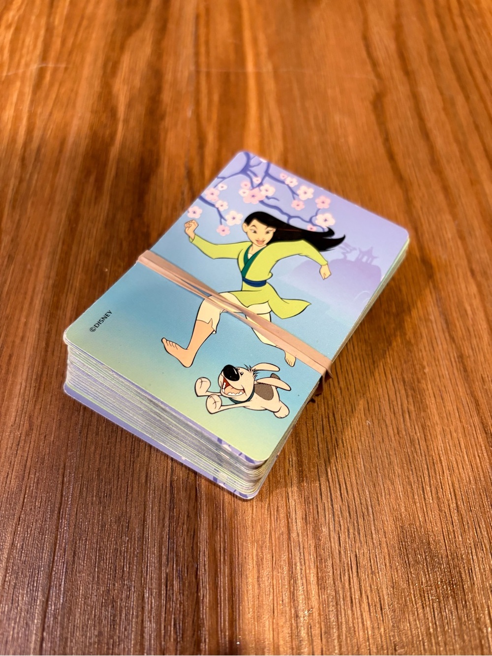 Vintage Disney Mulan Playing Cards